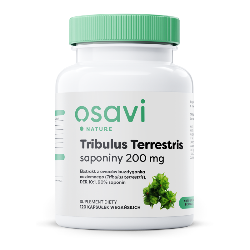 OSAVI Tribulus Terrestris, saponiny 200 mg (120 kaps.)