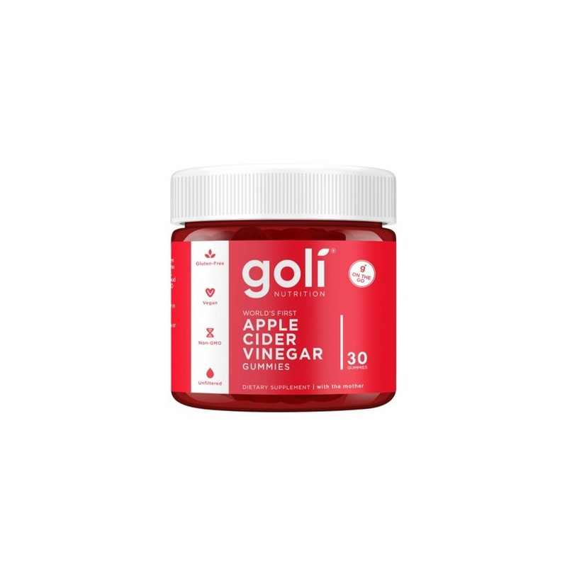 GOLI NUTRITION Apple Cider Vinegar Gummies (30 żelek)