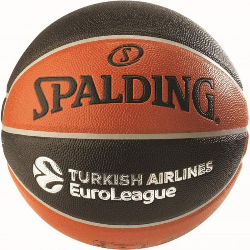 Piłka do koszykówki spalding nba euroleague in/out tf-500 84-002z