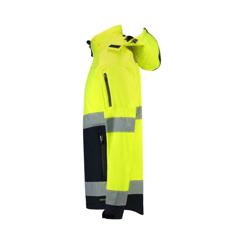 Kurtka rimeck bi-color en iso 20471 softshell m