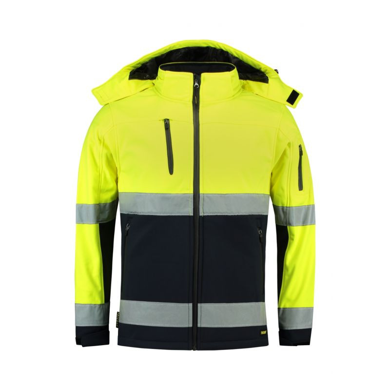 Kurtka rimeck bi-color en iso 20471 softshell m