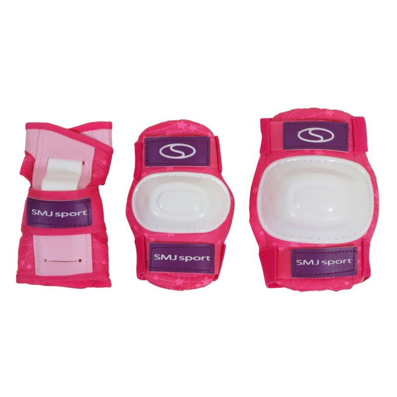 Zestaw smj sport combo pink led: 2w1 wrotko-rolki