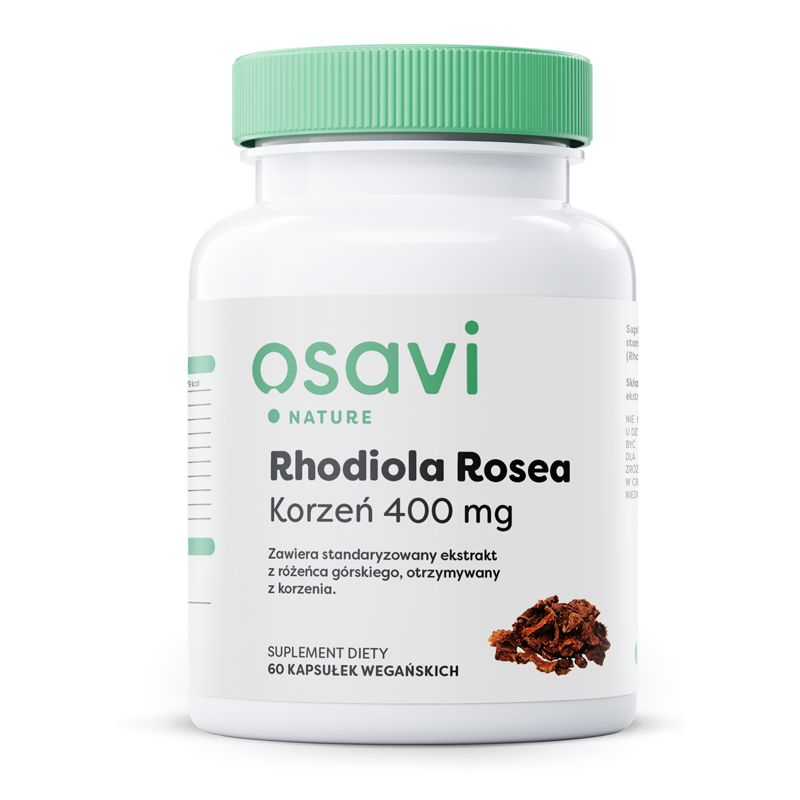 OSAVI Rhodiola Rosea - Różeniec Górski 400 mg (60 kaps.)