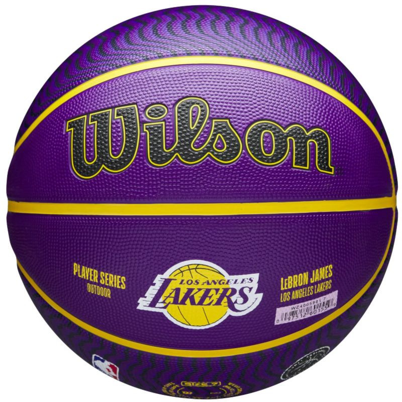 Piłka wilson nba player icon lebron james outdoor ball