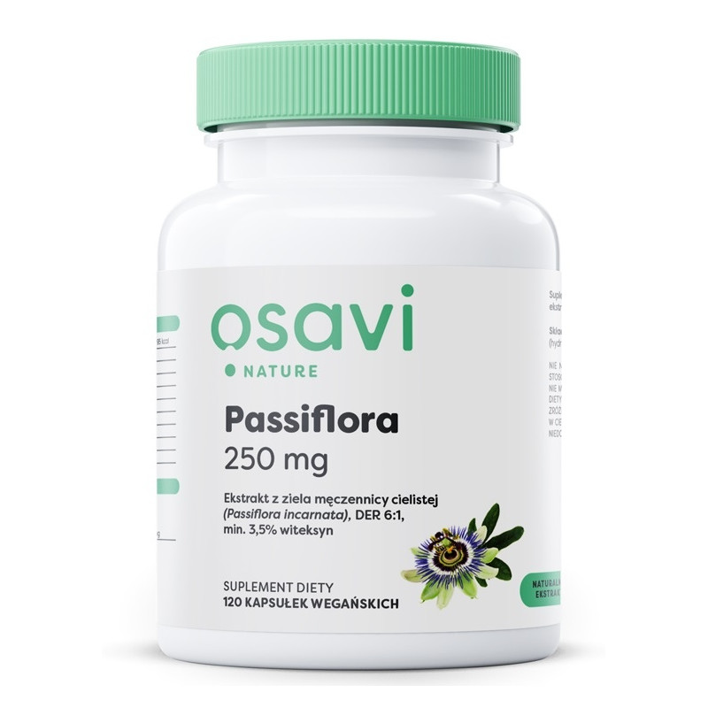 OSAVI Passiflora - ekstrakt 250 mg (120 kaps.)