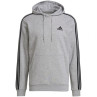 Bluza adidas essentials fleece 3-stripes hoodie m gk9084