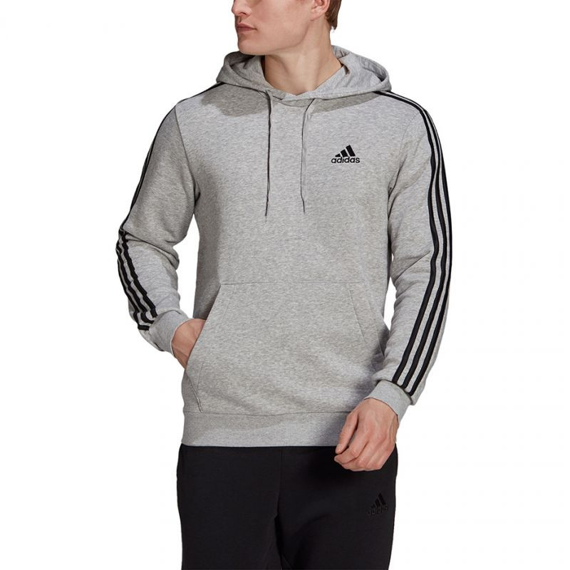 Bluza adidas essentials fleece 3-stripes hoodie m gk9084