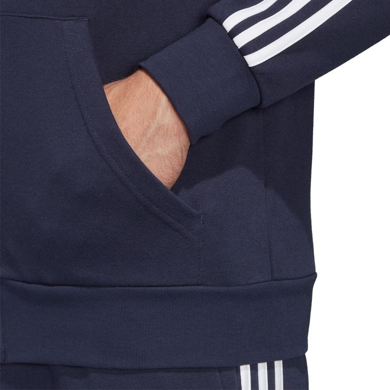 Bluza adidas essentials 3 stripes fz french terry m du0471