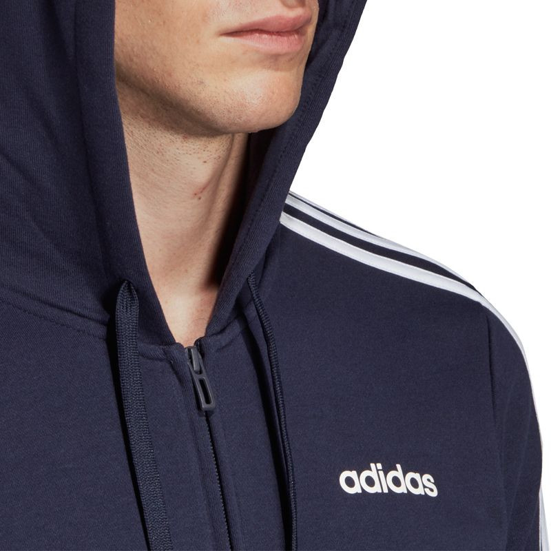 Bluza adidas essentials 3 stripes fz french terry m du0471