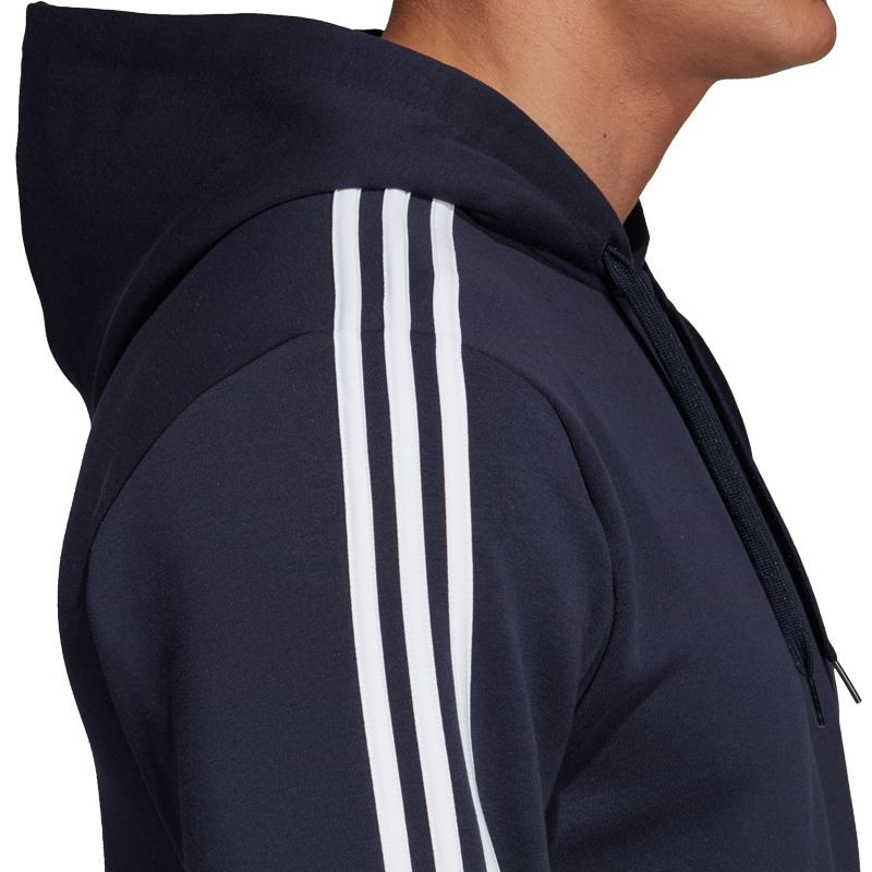 Bluza adidas essentials 3 stripes fz fleece m