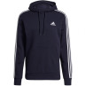 Bluza adidas essentials fleece 3-stripes hoodie m gk9073