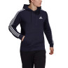 Bluza adidas essentials fleece 3-stripes hoodie m gk9073