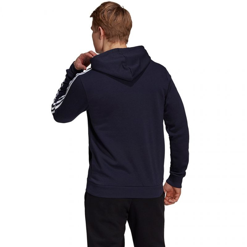 Bluza adidas essentials fleece 3-stripes hoodie m gk9073