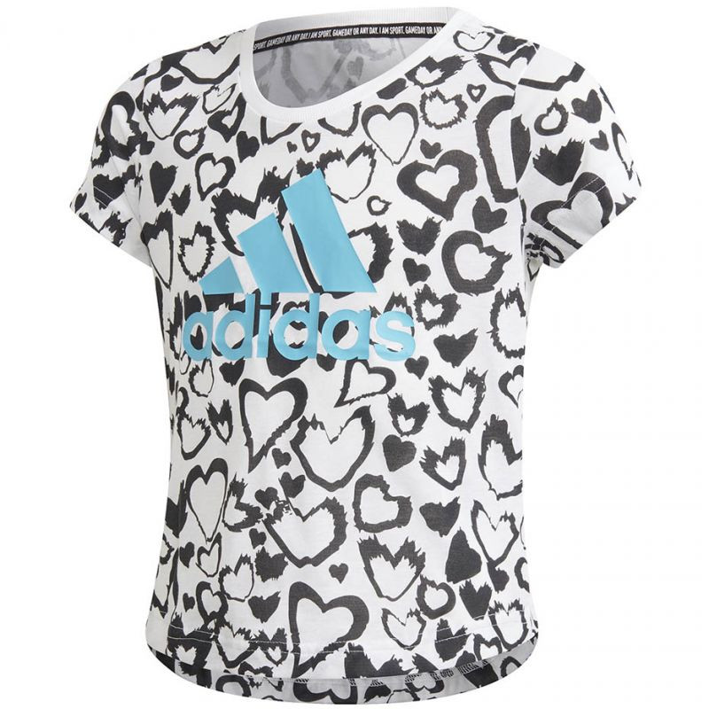 Koszulka adidas must haves graphic tee jr ge0937