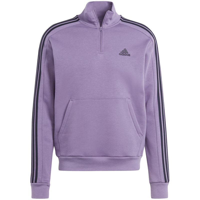 Bluza adidas essentials fleece 3-stripes 1/4-zip m