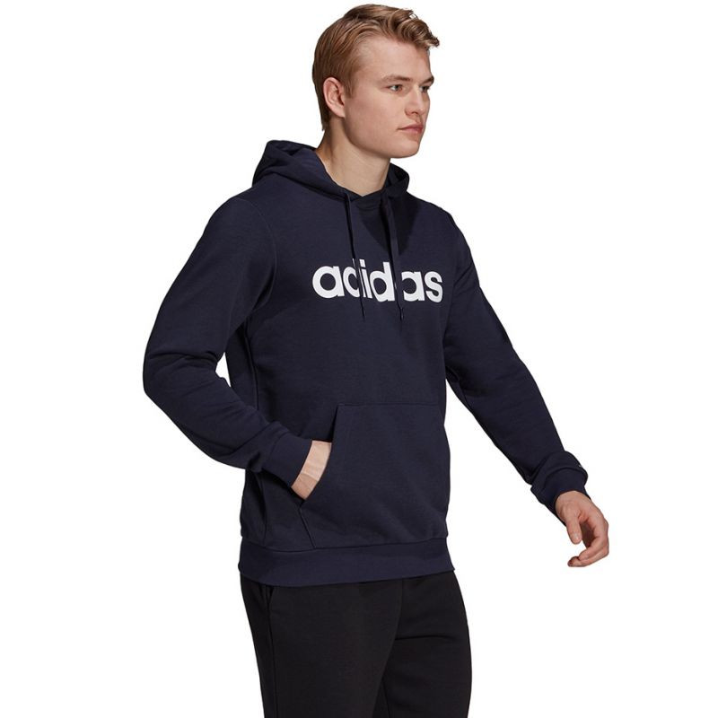 Bluza adidas essentials french terry linear logo hoodie m