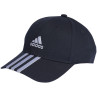 Czapka z daszkiem adidas 3-stripes cotton twill baseball