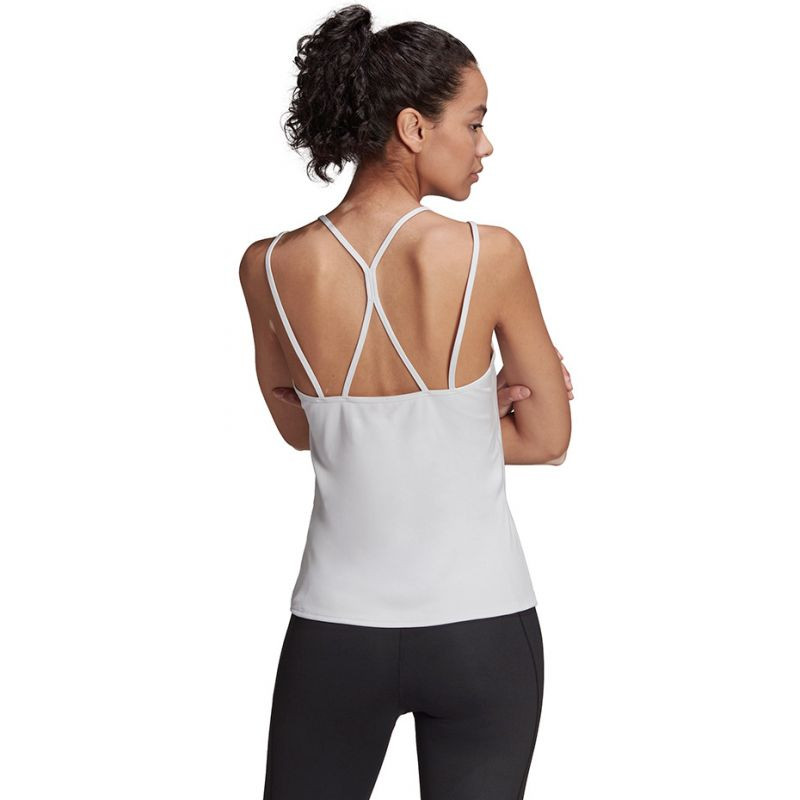 Koszulka adidas studio slim strappy back tank top w