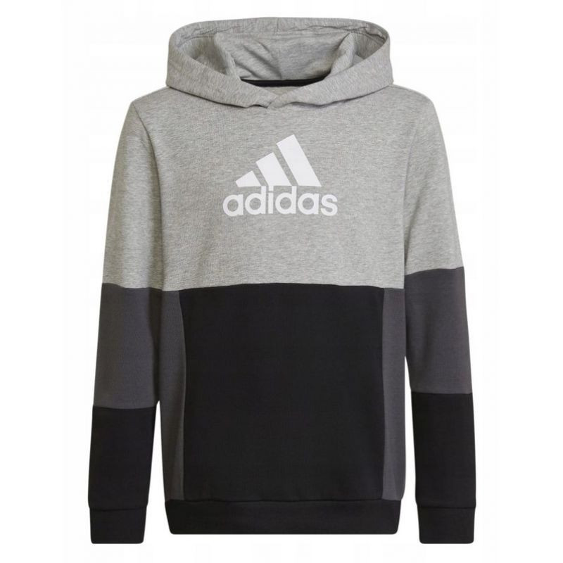 Bluza adidas colourblock hoodie jr