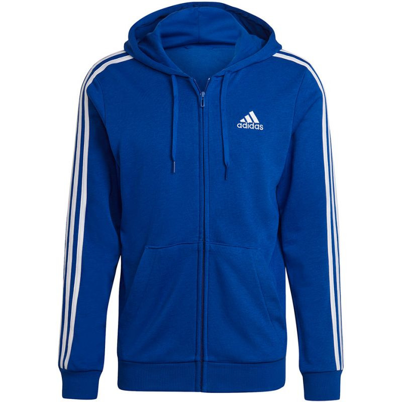 Bluza adidas essentials french terry 3-stripes full-zip hoodie m