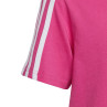 Koszulka adidas essentials 3-stripes cotton loose fit boyfriend tee jr