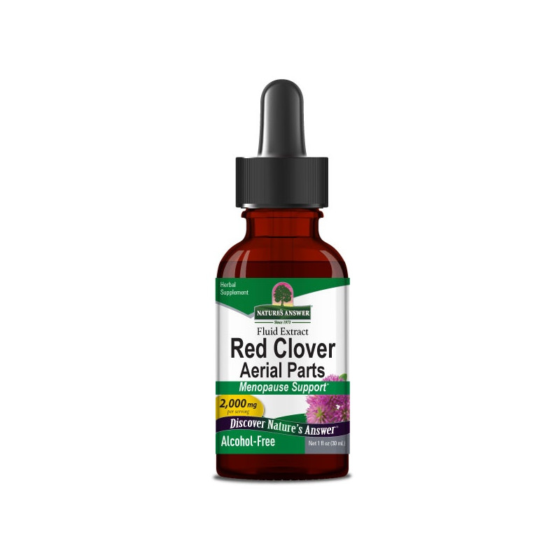 NATURE'S ANSWER Red Clover Aerial Parts - Czerwona Koniczyna (30 ml)