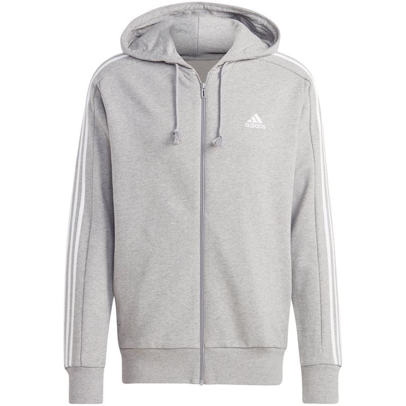 Bluza adidas essentials french terry 3-stripes full-zip hoodie m