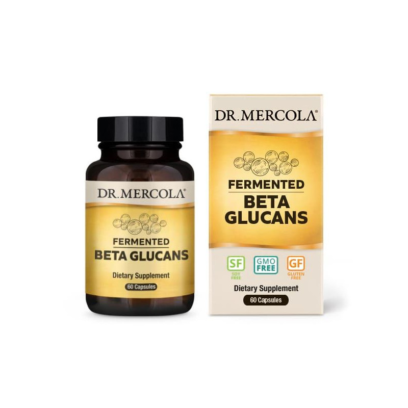 DR. MERCOLA Fermented Beta Glucans  (60 kaps.)