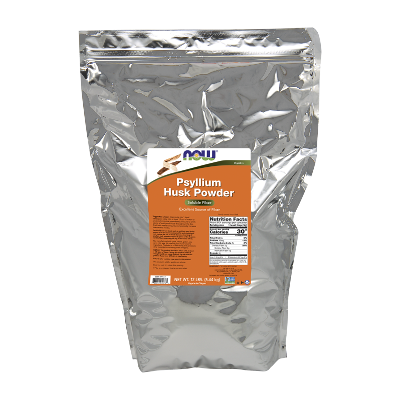 NOW FOODS Psyllium Husk Powder - Babka Płesznik (5,44 kg)