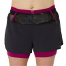 Spodenki asics fujitrail 2-n-1 short w