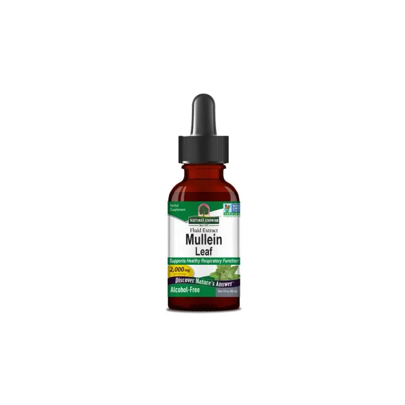 NATURE'S ANSWER Mullein Leaf - Dziewanna (30 ml)