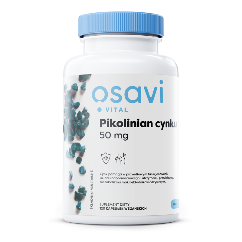 OSAVI Pikolinian cynku 50 mg (120 kaps.)