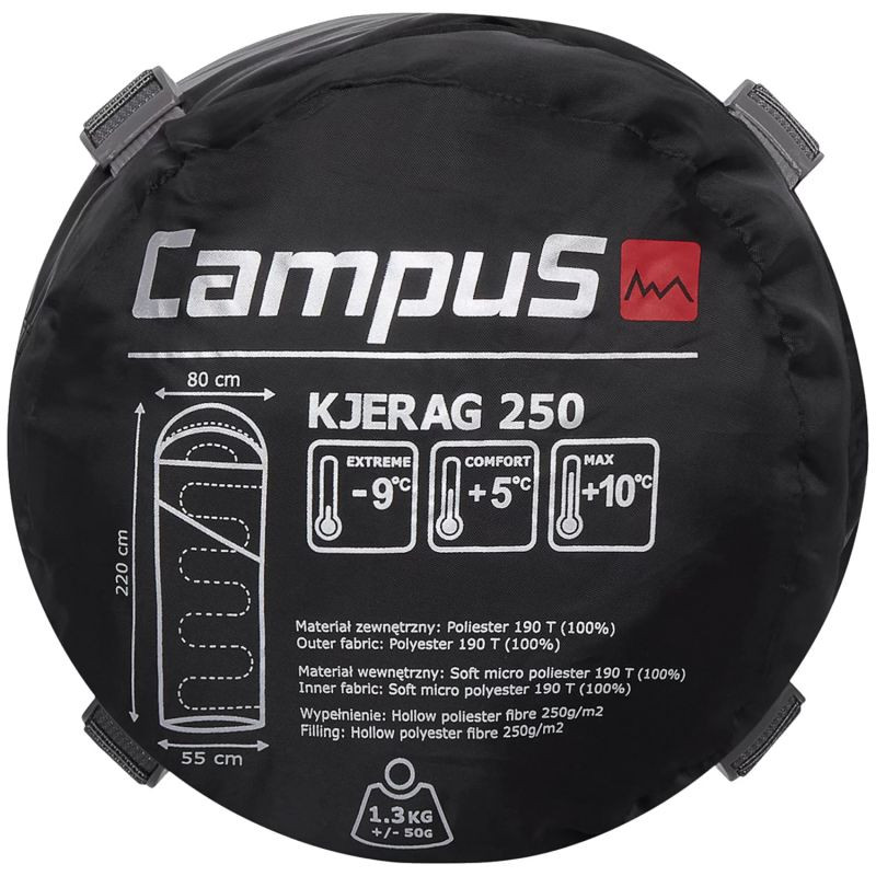 Śpiwór campus kjerag 250 right sleeping bag