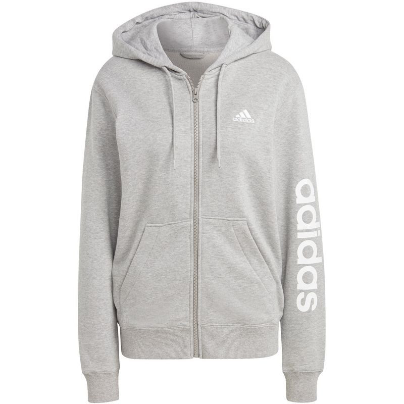 Bluza adidas essentials linear full-zip french terry hoodie w