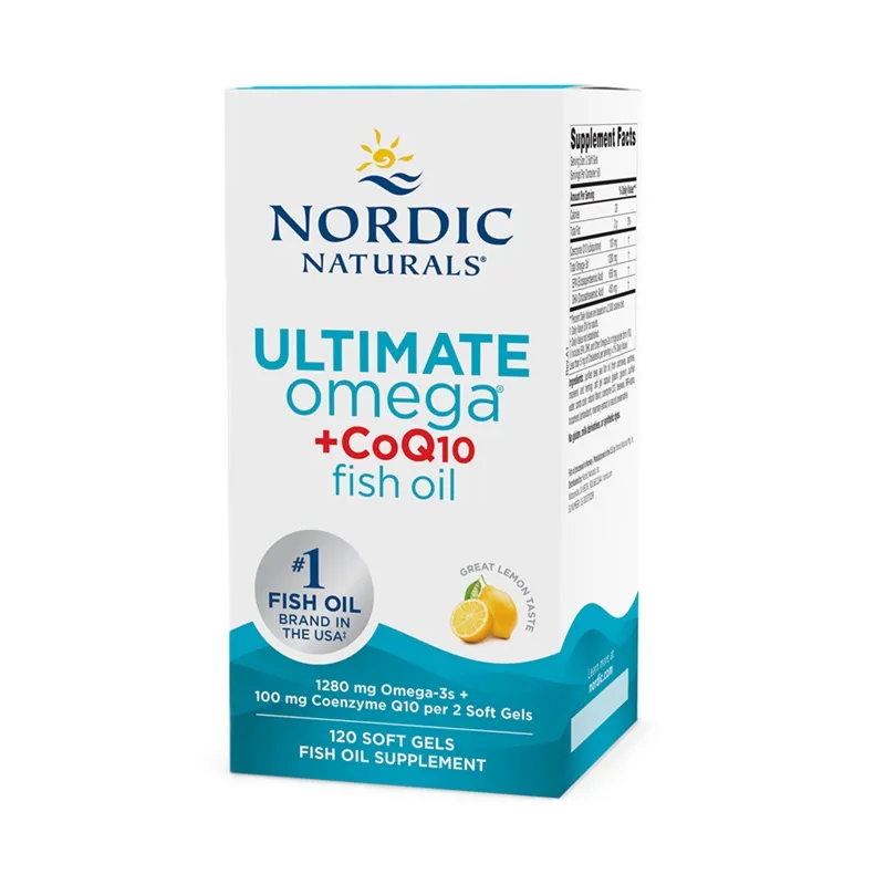 Nordic Naturals Ultimate Omega + Coq10 (120 Kaps.)