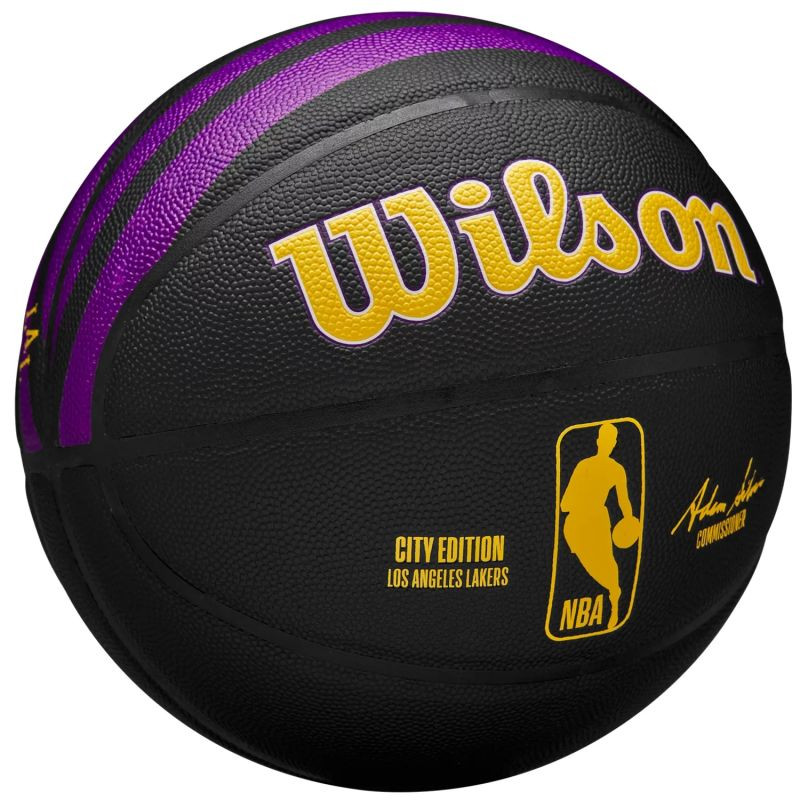 Piłka do koszykówki wilson wilson nba team city collector los angeles lakers