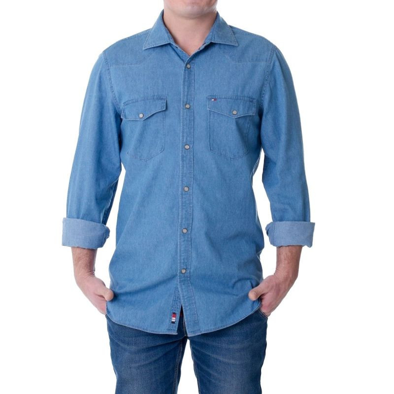 Koszula tommy hilfiger denim shirt m