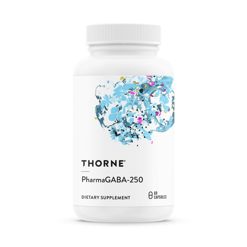 Thorne Research Pharmagaba-250 (60 Kaps.)