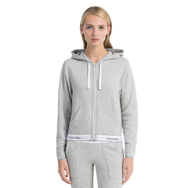 Bluza calvin klein top hoodie full z w qs5