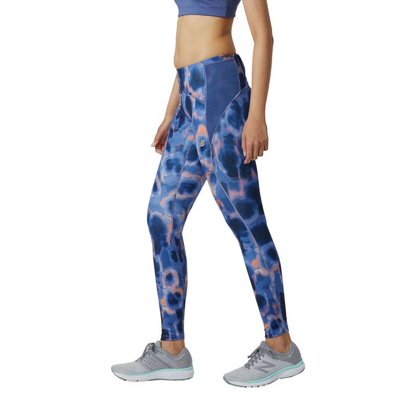 Spodnie new balance printed impact run tight w