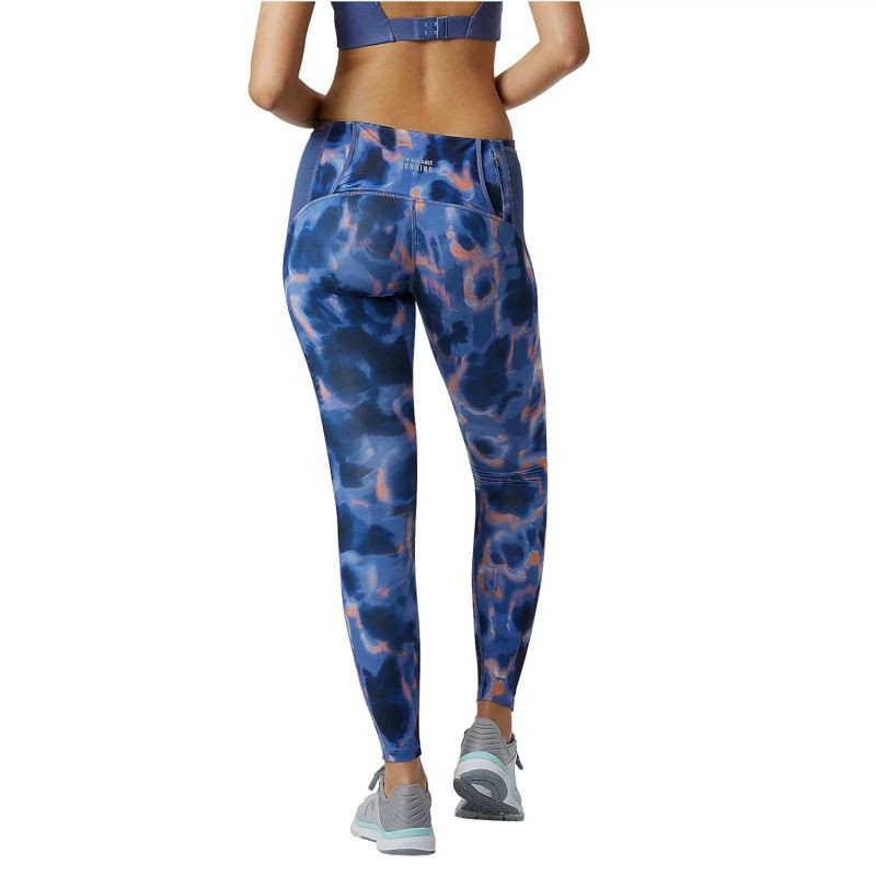 Spodnie new balance printed impact run tight w