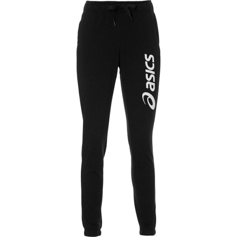 Spodnie asics big logo sweat pant w