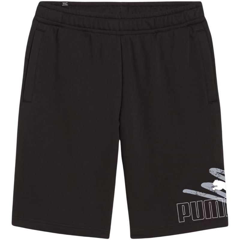 Spodenki puma ess+ logo lab graphic shorts 10 m 678989