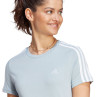 Koszulka adidas essentials slim 3-stripes tee w