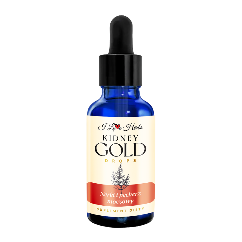 I Love Herrbs - Kidney Gold Drops Nerki I Pęcherz Moczowy (50 Ml)