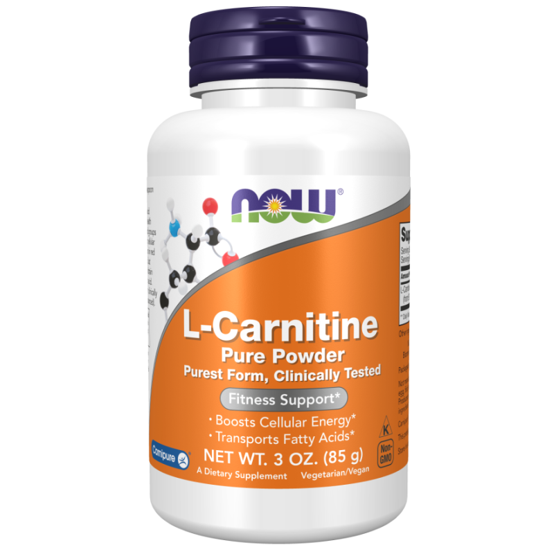 Now Foods L-Carnitine - L-Karnityna W Proszku (85 G)