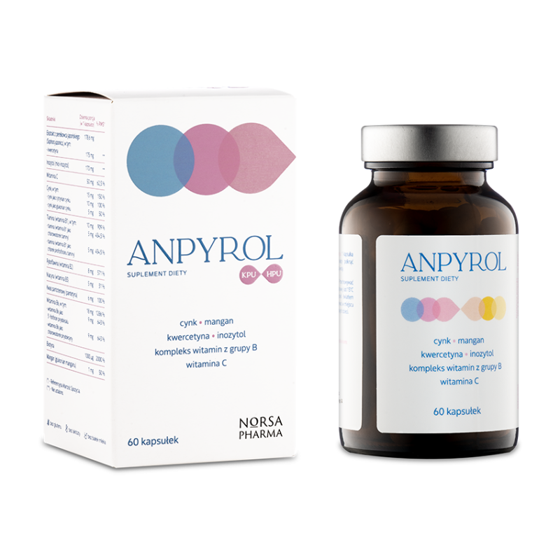 Norsa Pharma Anpyrol Kpu/Hpu (60 Kaps.)