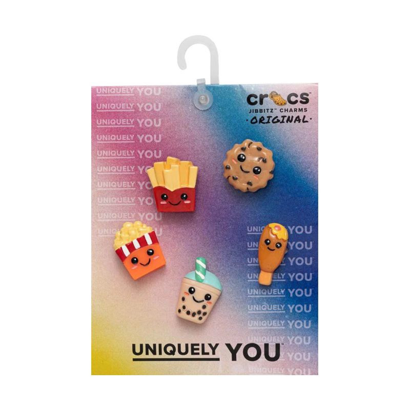 Przypinki crocs bad but cute foods