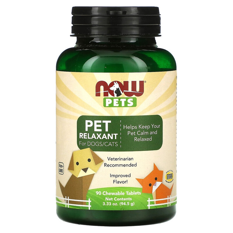 Now Pets Pet Relaxant For Dogs/Cats (90 Tabl.)