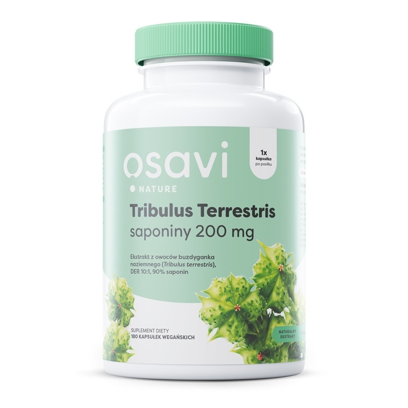 Osavi Tribulus Terrestris, Saponiny 200 Mg (180 Kaps.)